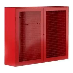 Щит закрытый ЩПЗ-С распашные двери/сетка