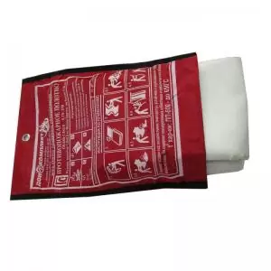 Полотно противопожарное ПП-600 2,0*1,5 с рукавицами