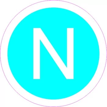 N (нейтраль), голубой