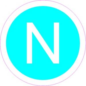 N (нейтраль), голубой